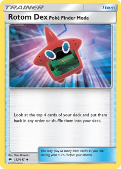 Rotom Dex Poké Finder Mode