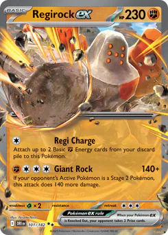 Regirock ex