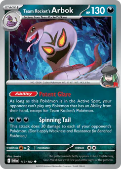 Team Rocket's Arbok