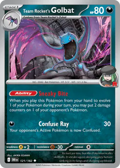 Team Rocket's Golbat