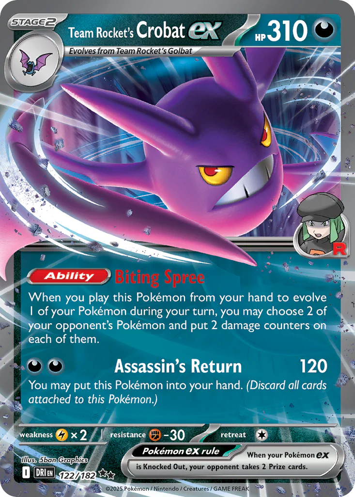 Team Rocket's Crobat ex