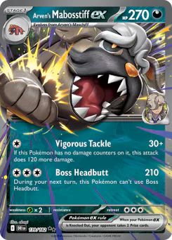 Arven's Mabosstiff ex