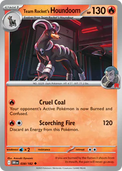 Team Rocket's Houndoom