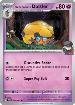 Team Rocket's Dottler