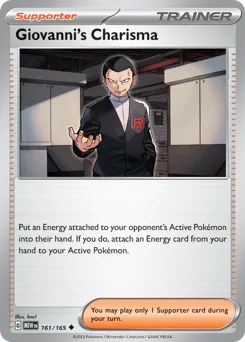 Giovanni's Charisma