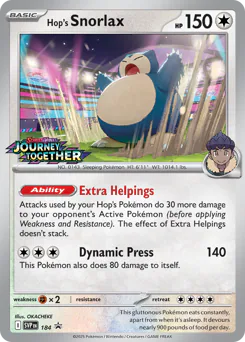 Hop's Snorlax