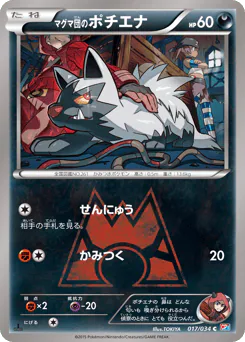 Team Magma's Poochyena (マグマ団のポチエナ)