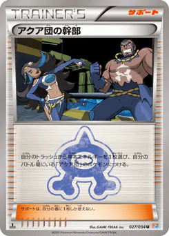 Team Aqua Admin (アクア団の幹部)