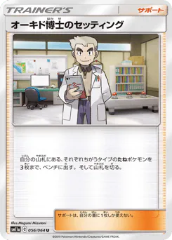 Professor Oak's Setup (オーキド博士のセッティング)