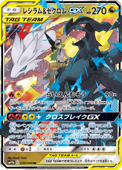 Reshiram & Zekrom-GX (レシラム&ゼクロムGX)