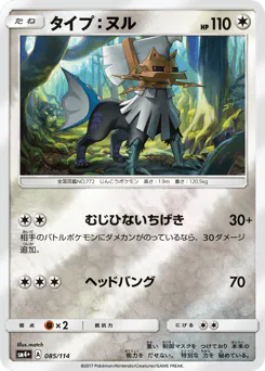 Type: Null (タイプ：ヌル)