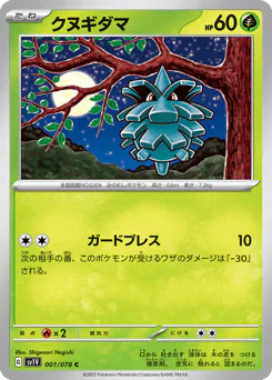 Pineco (クヌギダマ)