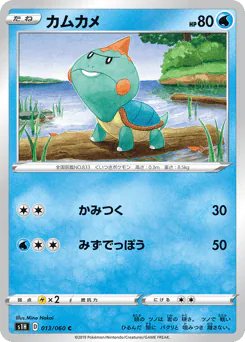 Chewtle (カムカメ)