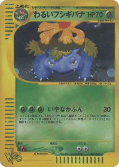 Dark Venusaur (わるいフシギバナ)