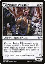 Panicked Bystander // Cackling Culprit
