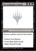 The Archenemy's Charm