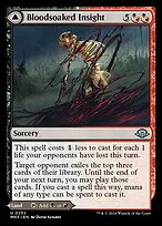 Bloodsoaked Insight // Sanguine Morass