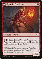 Pyretic Prankster // Glistening Goremonger