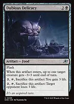 Dubious Delicacy