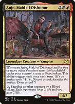 Anje, Maid of Dishonor