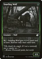 Snarling Wolf