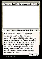 Azorius Traffic Enforcement