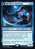 Jill, Shiva's Dominant // Shiva, Warden of Ice