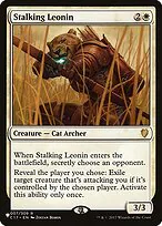 Stalking Leonin