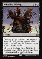 Bloodline Bidding