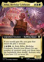 Bilbo, Birthday Celebrant