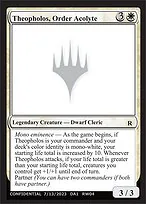Theopholos, Order Acolyte