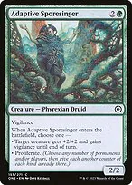 Adaptive Sporesinger