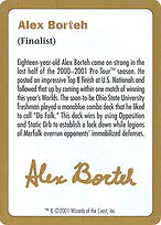 Alex Borteh Bio
