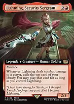 Lightning, Security Sergeant