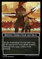 Bounty: Gorra Tash and Silas // Wanted!