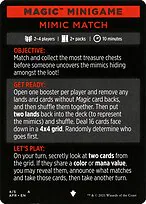 Mimic Match // Mimic Match (cont'd)