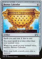 Bronze Calendar
