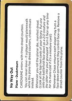 No Way Out (Playtest)