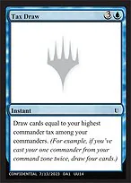 Tax Draw