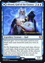 Alrund, God of the Cosmos // Hakka, Whispering Raven