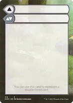 Double-Faced Substitute Card