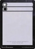 Double-Faced Substitute Card