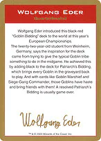Wolfgang Eder Bio