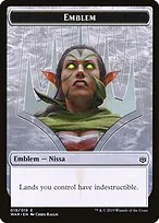 Nissa, Who Shakes the World Emblem