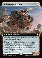 Rolling Hamsphere