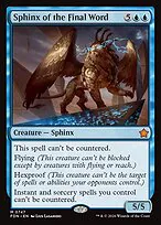 Sphinx of the Final Word