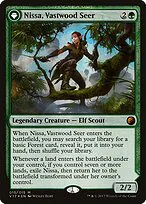 Nissa, Vastwood Seer // Nissa, Sage Animist