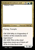 Colossal Dreadmaw and Storm Crow