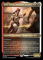 Nelly Borca, Impulsive Accuser