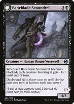 Baneblade Scoundrel // Baneclaw Marauder